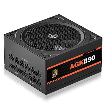 Imagem de Fonte de alimentação 850W totalmente modular 80Plus Gold certificada PSU (ARESGAME, AGK850)