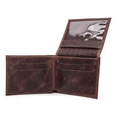 Imagem de Carteira Masculina Couro Legitimo Slim Cnh E Porta Cartão - Don Matuto