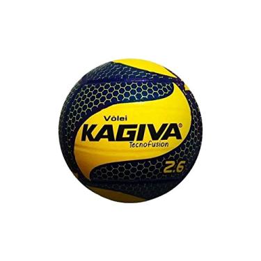 Imagem de Bola Kagiva Vôlei 2.6, Amarelo/Azul, UN