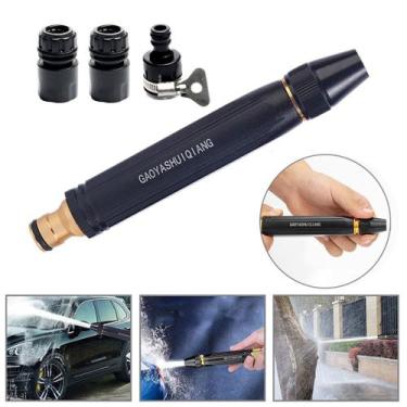 Imagem de Esguicho Para Mangueira Alta Pressão Jatos Bico com Engate para Jardim