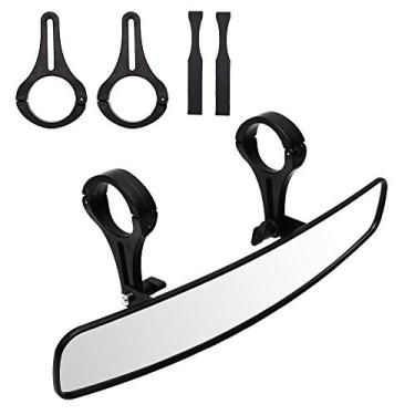 Imagem de BETOOLL Espelho retrovisor de corrida de 42 cm de largura Espelho convexo com braçadeira de 4,4 a 5 cm para UTV compatível com Yamaha, Polaris, Kawasaki MULE