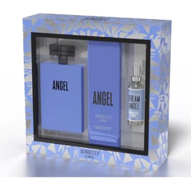 Imagem de Kit Perfume Angel 100ml, Hidratante 200ml, Hair Parfum 15ml - Isabelle La Belle