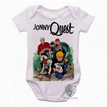 Imagem de body nenê criança roupa bebê   Jonny Quest selva - Empório Dutra, P   