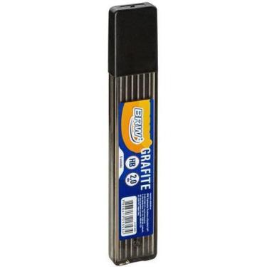 Imagem de Grafite HB 2.0mm Tubo c/ 6 grafites cada - BRW
