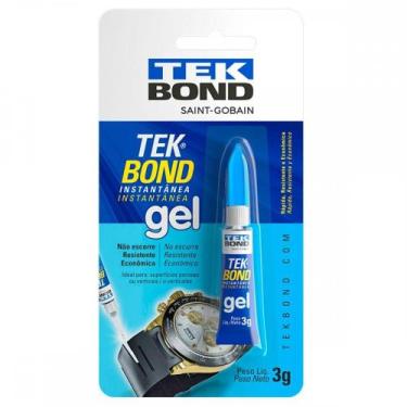 Imagem de Cola Instantanea Tekbond 3G. Blister