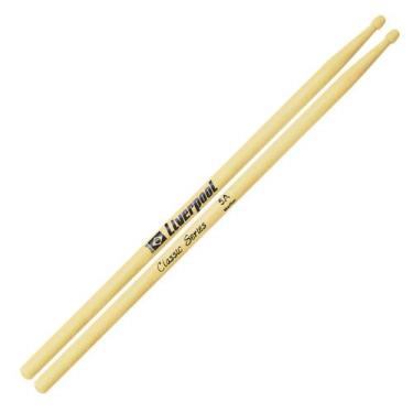 Imagem de Baquetas 5A Liverpool Classic Ponta Madeira - LL5AM