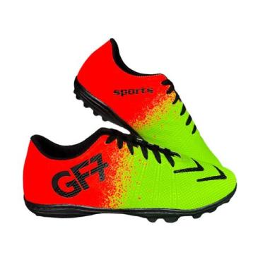 Imagem de Chuteira Futsal Society E Salão Quadra De Grama Sintética - GF7 Sports