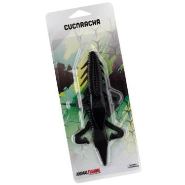 Imagem de ISCA SOFT CUCARACHA ANIMAL FISHING BY JOHNNY HOFFMANN Cor:Black