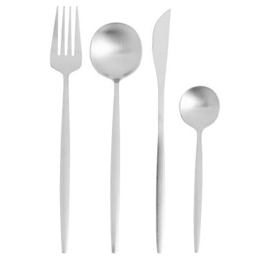 Imagem de Conjunto Faqueiro Ópera Aço Inox 16 pçs 5625 - Lyor