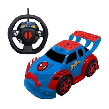 Imagem de Candide, Carrinho de Controle Remoto com três funções, Homem-Aranha Smart Driver