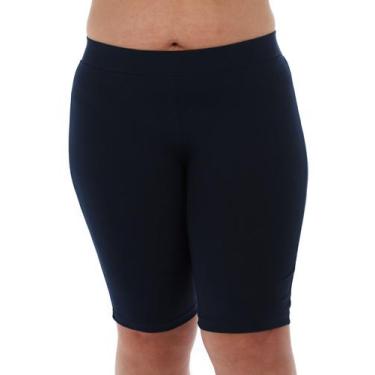 Imagem de Bermuda Plus Size Feminina Ciclista Fitness Marinho - ANISTIA, G1