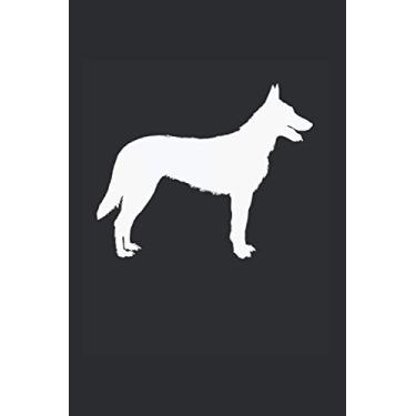 Imagem de Hollandse Herder Notizbuch: Hollandse Herder Holländischer Schäferhund / 6x9 Zoll / 120 gepunktete Seiten Seiten