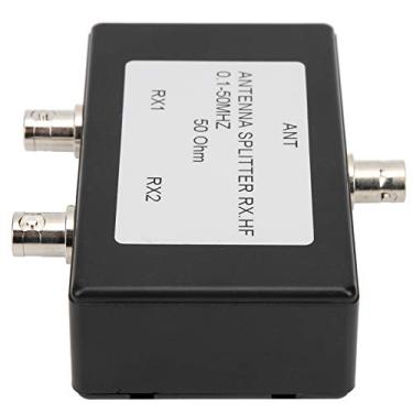Imagem de Divisor de Antena, Material ABS Leve Operação Com Uma Mão Grande área de Dissipação de Calor Tamanho Compacto 100kHz-50 Mhz 50Ω para Suprimentos Industriais