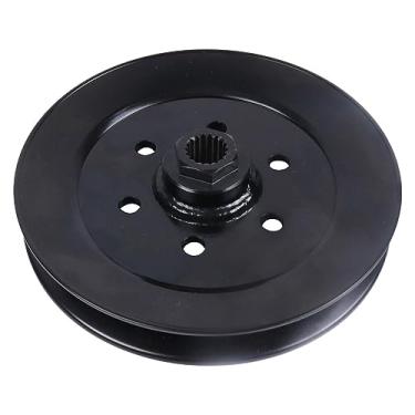 Imagem de YIHETOP- Polia de transmissão AM126129 compatível com cortadores de grama John Deere LX176 LX178 LX186 LX188 LX255 LX266 LX277 LX279 LX280 LX288 LX289 S2048 S2348 S2554