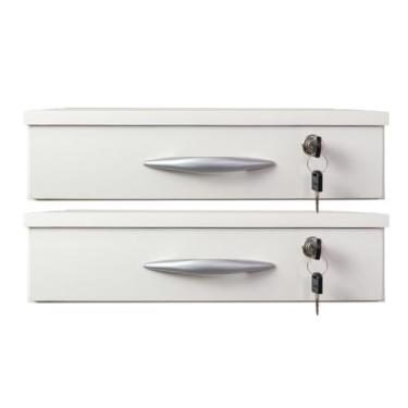 Imagem de Kit 2 Gavetas Com Separador De Cédulas E Moeda Branco