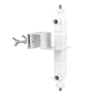 Imagem de Suporte de calha universal para câmeras de segurança externas – à prova de intempéries, resistente e fácil de instalar, compatível com Ring, Blink, Eufy, Wyze, Google Nest, Arlo, SimpliSafe e mais