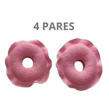 Imagem de Rosquinhas de amamentação - proteção para os seios (4 pares) - Ateliê 