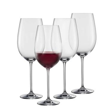 Imagem de SCHOTT ZWIESEL Taça de vinho tinto Vinos Bordeaux (conjunto de 4), copos Bordeaux para vinho tinto, copos de cristal Tritan seguros para lava-louças, feito na Alemanha (740 ml)