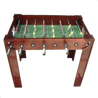 Imagem de Mesa de Pebolim Junior Totó Boneco Polietileno - Tenix, Tabaco