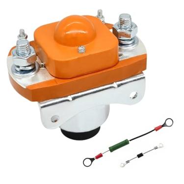 Imagem de Disenparts Solenoide de contator MZJ-400A universal 48V 400A compatível com carrinho de golfe resistente