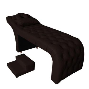 Imagem de Maca Para Clínica Estética Massagista Cílios Sobrancelhas Com Almofada