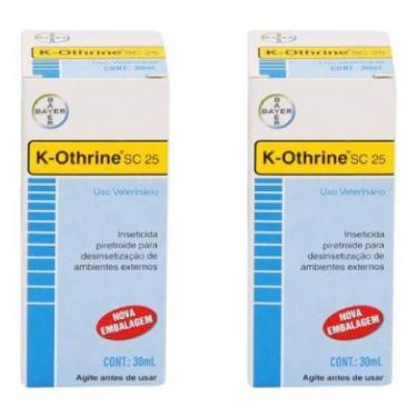 Imagem de Kit 2 Inseticida K-othrine Sc 25 30ml Contra Formiga Barata - Bayer
