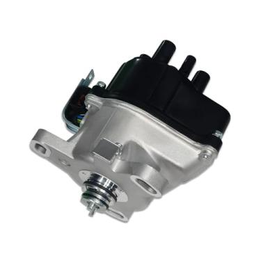 Imagem de Aflle Racing Distribuidor de ignição com tampa preta e rotor para Honda Accord LX EX SE Acura CL L4 2.3L 1998-2002 (OE: TD52U, DST17426)