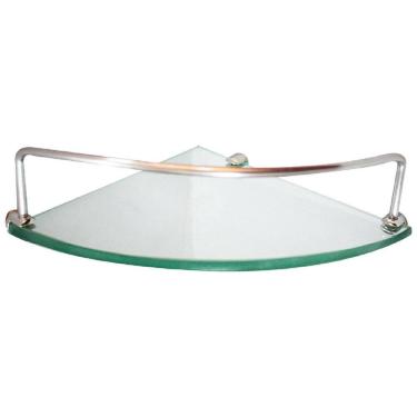 Imagem de Prateleira De Canto Modelada Com 1 Saboneteira Incolor