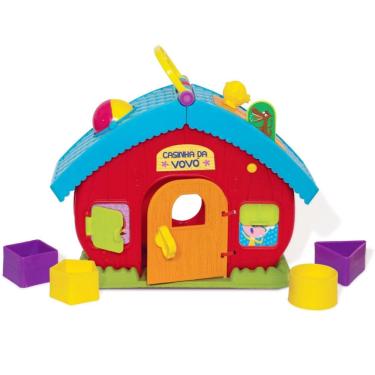 Imagem de Brinquedo Pedagógico Casinha Da Vovó Chapeuzinho Vermelho - Elka Brinquedos
