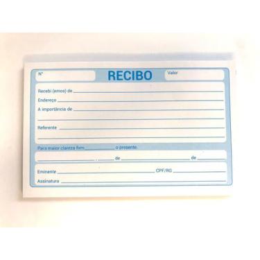 Imagem de Recibo comercial cmyk 