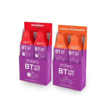 Imagem de Combo Dupla BT 400 Nitrato Gel (20un x 30g) - Dobro, Laranja e Morango