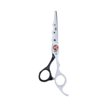 Imagem de Tesoura De Cabelo Profissional De 6 Polegadas, Aço Inoxidável, Barbeir