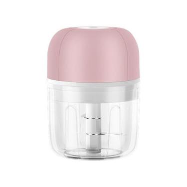 Imagem de Mini Processador Triturador Moedor Elétrico Alho S/ Fio Usb - DAP, USB
