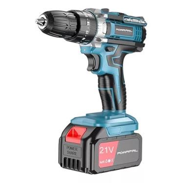 Imagem de Parafusadeira Furadeira De Impacto Profissional 21v Modelo