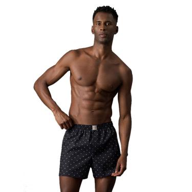 Imagem de Cueca Samba-Canção de Tricoline Calvin Klein Modern Print Diamond MAS8604