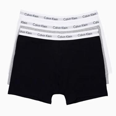 Imagem de Kit C/ 3 Cuecas Calvin Klein Boxer Plus Size Trunk Classic Multi MAS2666PS 998