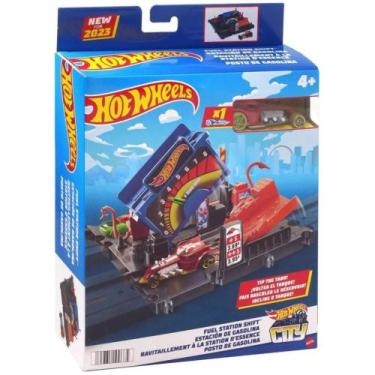 Imagem de Posto De Gasolina Pista Hot Wheels - Mattel HMD53-HKX45