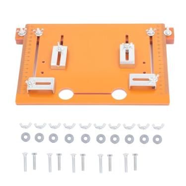 Imagem de Mavaol Placa de base da máquina de corte, guia de serra ajustável de 45° e 90°, material PP resistente, ajustes precisos de serra, kit de acessórios para marcenaria para profissionais e praticantes de