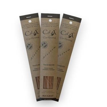 Imagem de Kit com 3 Incensos Naturais e Artesanais Vareta Alecrim CDA