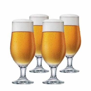 Imagem de Taças de Vidro, Taça Cerveja 4 pcs, 330ml Ruvolo