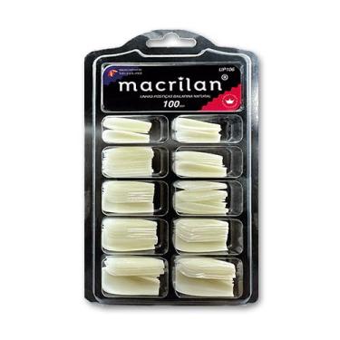 Imagem de Kit de Unha Postiça (com 100 pçs) bailarina natural.TIPS Macrilan - UP106
