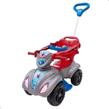 Imagem de Quadriciclo Infantil Empurra Passeio com Haste Kendy, Baby spider