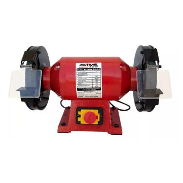 Imagem de Moto Esmeril Bancada Mm100i 1hp Monofásico Motomil - 127v