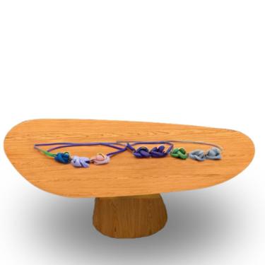 Imagem de Mesa Oval Organica Em Freijo 244x137cm