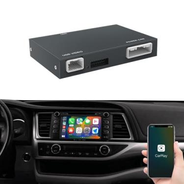Imagem de NAVIVOX Adaptador Sem Fio Carplay/Android Auto Para Toyota Entune 2.0 E Touch 2, Nova Versão 2014-2019, Compatível Com Tundra/4Runner/Rav4/Tacoma/Camry/Corolla/Avalon/Prius/Ch-R/Sienna/Highlander