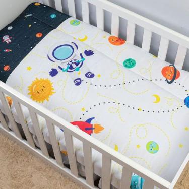 Imagem de Edredom de Berço Avulso Americano Infantil Estampado Cobertor Bebês Me