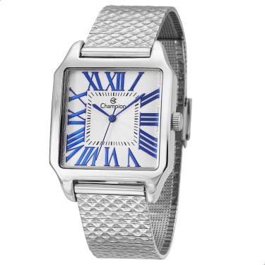 Imagem de Relógio Masculino Champion Analógico Quadrado Prata CN21318Q