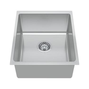 Imagem de Cuba para Cozinha Gourmet Pia Aço Inox 38x44x20cm Acetinado GhelPlus