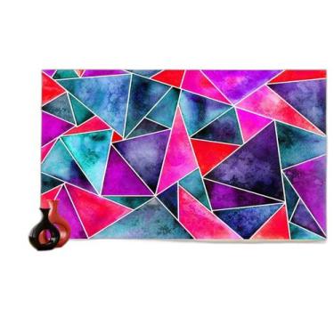 Imagem de Papel De Parede Geométrico Triângulos Abstrato 3,5M Gmt58 - Você Decor