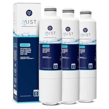 Imagem de Mist Substituição do filtro de água da geladeira HAF-CIN/EXP para Samsung DA29-00020B, DA29-00020A, Kenmore 46-9101 – Certificação NSF 42 e 372 – Pacote com 3